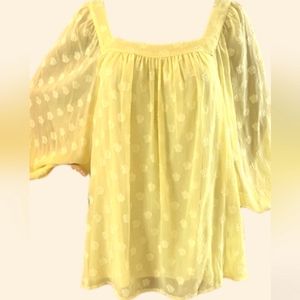 Lauren Conrad yellow top